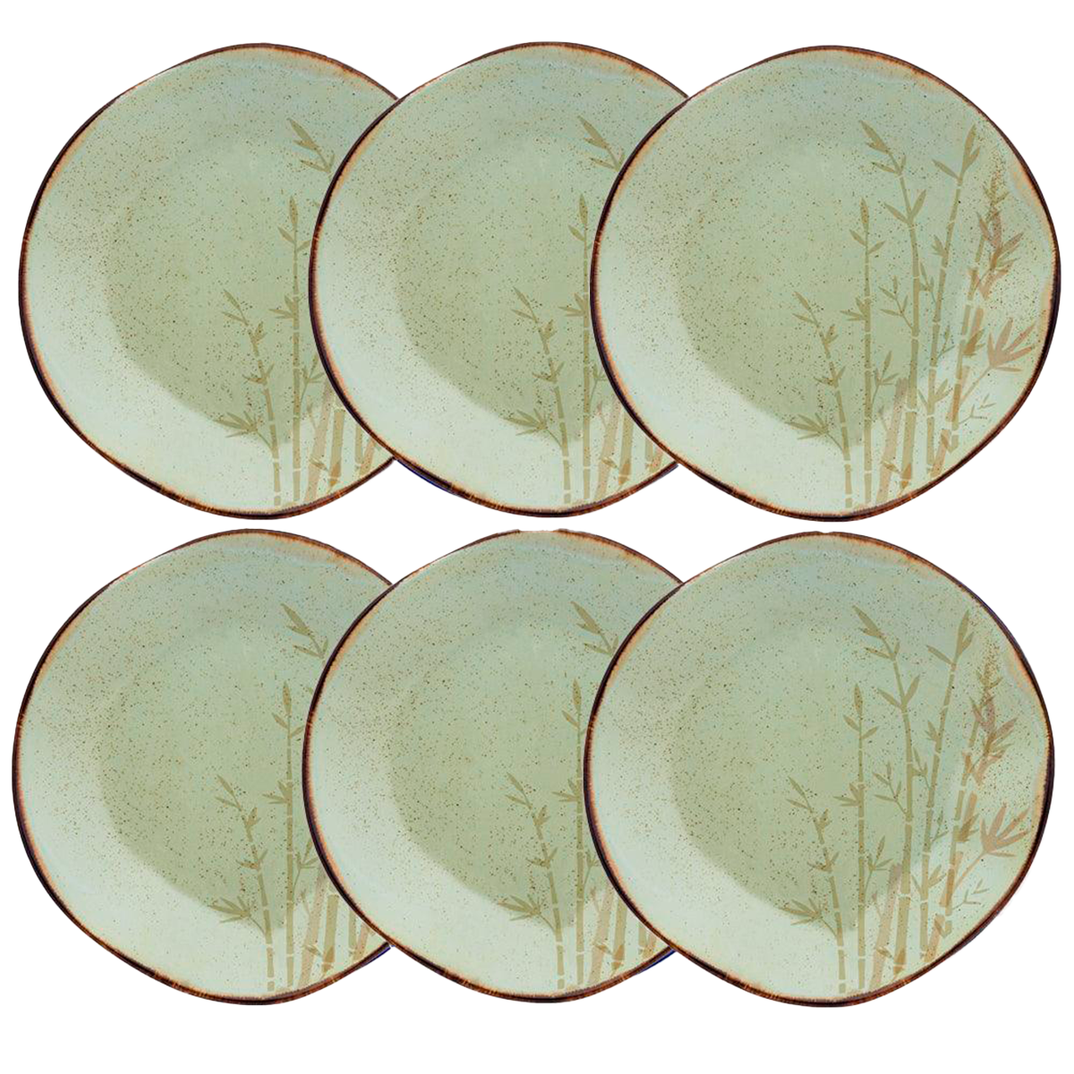 Ryo Bambus 6-er Teller Set – Memomad