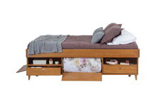 Funktionsbett Amalfi 160x200 cm - Bett mit Bettkasten und viel Stauraum