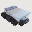 Funktionsbett Bali 160x200 cm - Bett mit Stauraum und Bettkasten - Inkl. Lattenrost - Memomad