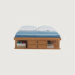 Funktionsbett Bali 160x200 cm - Bett mit Stauraum und Bettkasten - Inkl. Lattenrost - Memomad