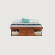 Funktionsbett Bali 160x200 cm - Bett mit Stauraum und Bettkasten - Inkl. Lattenrost - Memomad