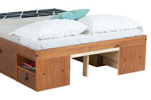 Funktionsbett Bali 180x200 cm - Bett mit Bettkasten und viel Stauraum - Inkl. Lattenrost